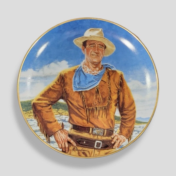 John Wayne "The Duke" Collector's Plate - Picture 1 of 2